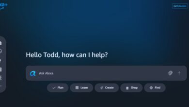 Alexa Plus agora disponível na web para competir com ChatGPT