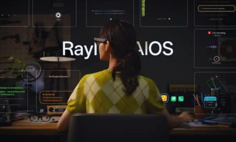 Óculos de realidade aumentada RayNeo X3 Pro chegam ao mercado global